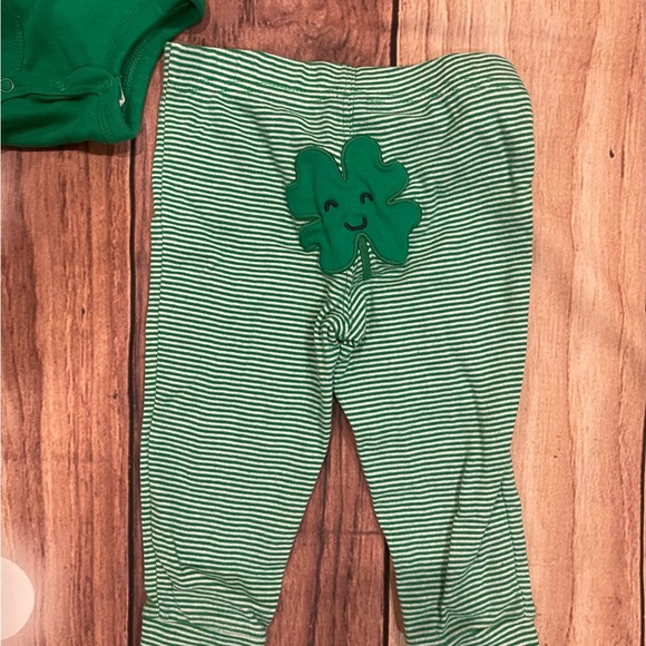 Carter’s First St. Patrick’s Day Outfit 12 Months - Picture 4 of 4